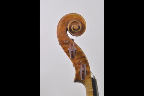 Voller violin belonging to Michael Trainor (Piatti Qrt) credit Sean Bishop